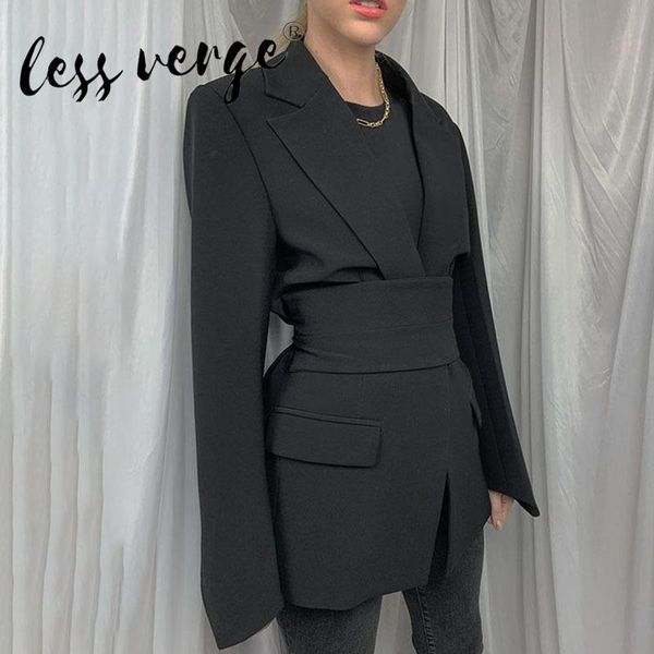 women's suits & blazers lessverge fashionable temperament 2021 winter spring women formal jackets outerwear lace up office lady cardiga, White;black
women's suits & blazers lessverge fashionable temperament 2021 winter spring women formal jackets outerwear lace up office lady cardiga, White;black