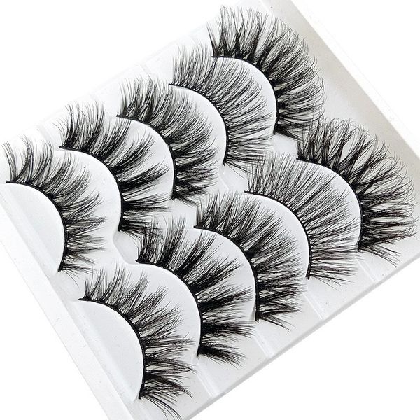 false eyelashes 5 pairs soft handmade 3d three-dimensional fiber natural long fashion makeup cross fake
false eyelashes 5 pairs soft handmade 3d three-dimensional fiber natural long fashion makeup cross fake