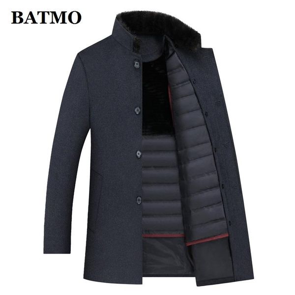 men's wool & blends batmo 2021 winter trench coat men,men's 90% white duck down jackets ,thicked men,plus-size m-4xl, Black
men's wool & blends batmo 2021 winter trench coat men,men's 90% white duck down jackets ,thicked men,plus-size m-4xl, Black