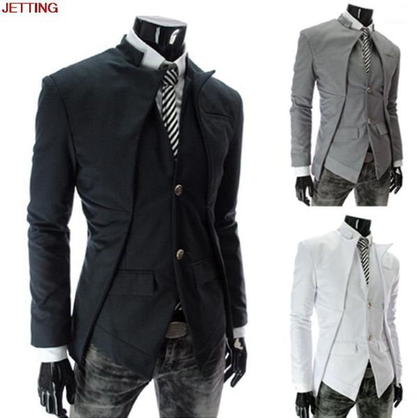 men's suits & blazers jetting- 2021 fashion men's casual slim fit blazer male business suit white grey black colors m-3xl1, White;black
men's suits & blazers jetting- 2021 fashion men's casual slim fit blazer male business suit white grey black colors m-3xl1, White;black