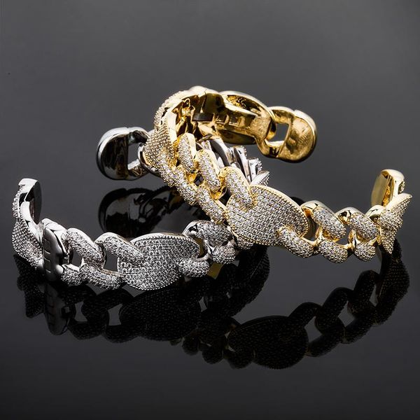 bangle 16mm hip hop cuba chain multi layer gold plated zircon bracelet rock punk men fashion jewelry 2021, Black
bangle 16mm hip hop cuba chain multi layer gold plated zircon bracelet rock punk men fashion jewelry 2021, Black