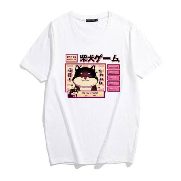 aesthetic harajuku t-shirt kawaii cute shiba inu doge print summer korean streetwear women chic casual tees, White
aesthetic harajuku t-shirt kawaii cute shiba inu doge print summer korean streetwear women chic casual tees, White
