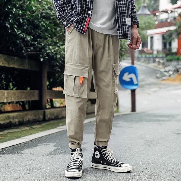 vogue nice nice pants men multi-pocket mens pants elastic waist harem pant hip hop casual loose ankle-length, Black
vogue nice nice pants men multi-pocket mens pants elastic waist harem pant hip hop casual loose ankle-length, Black