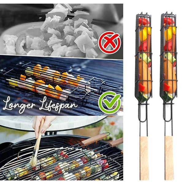 1 2 шт. портативный bbq грильровальная корзина из нержавеющей стали безстрекивый барбекю гриль корзина инструменты сетка кухня открытый барб
1 2 шт. портативный bbq грильровальная корзина из нержавеющей стали безстрекивый барбекю гриль корзина инструменты сетка кухня открытый барб