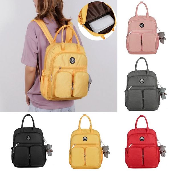 2020 fashion women backpack waterproof nylon soft handle school bags solid multi-pocket travel zipper school bags dropshipping
2020 fashion women backpack waterproof nylon soft handle school bags solid multi-pocket travel zipper school bags dropshipping