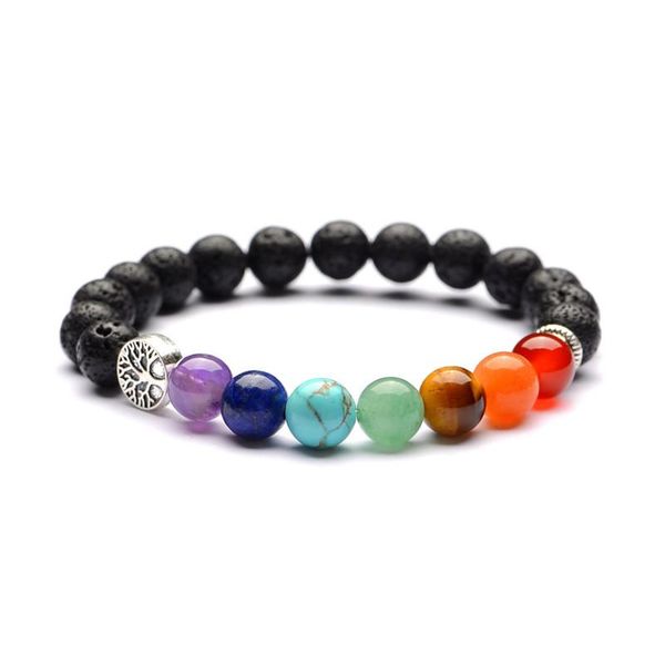 7 chakra meditation bracelets 8mm natural lava stone beaded mala yoga bracelet tree of life bracelet men women gift, Golden;silver
7 chakra meditation bracelets 8mm natural lava stone beaded mala yoga bracelet tree of life bracelet men women gift, Golden;silver