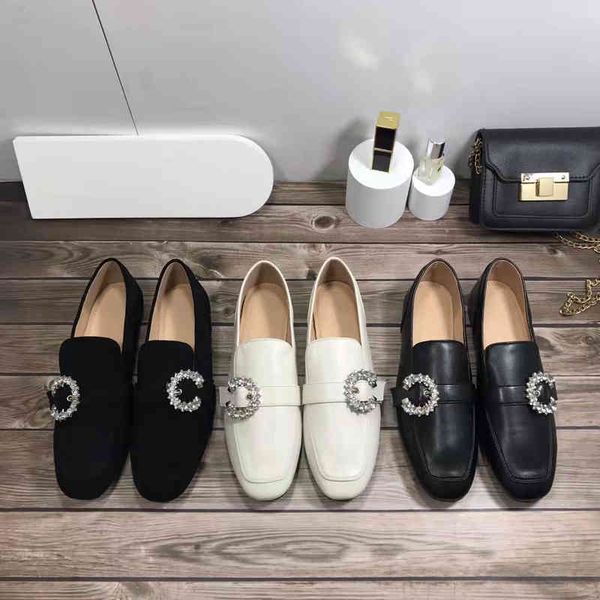 women with box shoes luxury designer brand dress shoe j.c mani flat loafers withe crystal buckle spring and fall almond toes suede leather, Black
women with box shoes luxury designer brand dress shoe j.c mani flat loafers withe crystal buckle spring and fall almond toes suede leather, Black