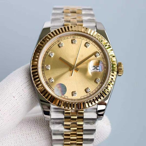 u1 waterproof gold 36mm date fashion mens women watch sapphire mechanical automatic watches stainless steel bracelet casual wristwatch box h, Slivery;brown
u1 waterproof gold 36mm date fashion mens women watch sapphire mechanical automatic watches stainless steel bracelet casual wristwatch box h, Slivery;brown
