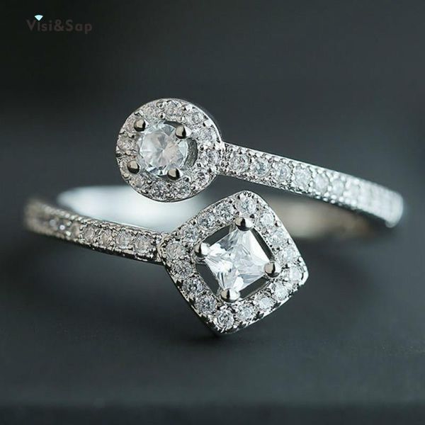 visisap trendy double stone open adjustable rings for women micro inlaid zircon ring birthday gifts party jewelry supplier b2013, Golden;silver
visisap trendy double stone open adjustable rings for women micro inlaid zircon ring birthday gifts party jewelry supplier b2013, Golden;silver