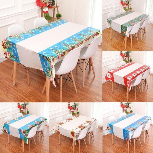 christmas decorations santa claus year xmas tree waterproof tablecloth for kitchen dining table home party cover 620911
christmas decorations santa claus year xmas tree waterproof tablecloth for kitchen dining table home party cover 620911
