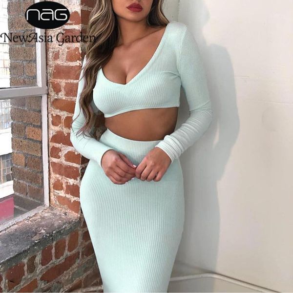 two piece dress asia autumn set women outfits v-neck off shoulder party midi skirt 2 casual matching sets1, White
two piece dress asia autumn set women outfits v-neck off shoulder party midi skirt 2 casual matching sets1, White