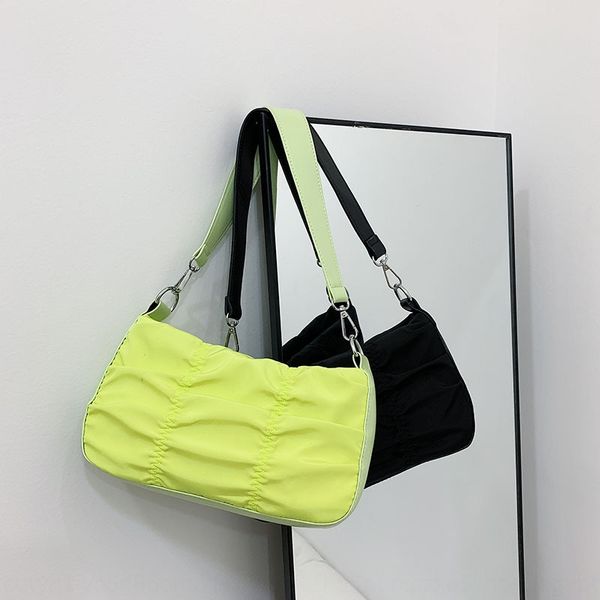 women's shoulder 2020 new korean solid color pleated armpit bag star same oxford waterproof foreign style shoulder bag wyarf
women's shoulder 2020 new korean solid color pleated armpit bag star same oxford waterproof foreign style shoulder bag wyarf