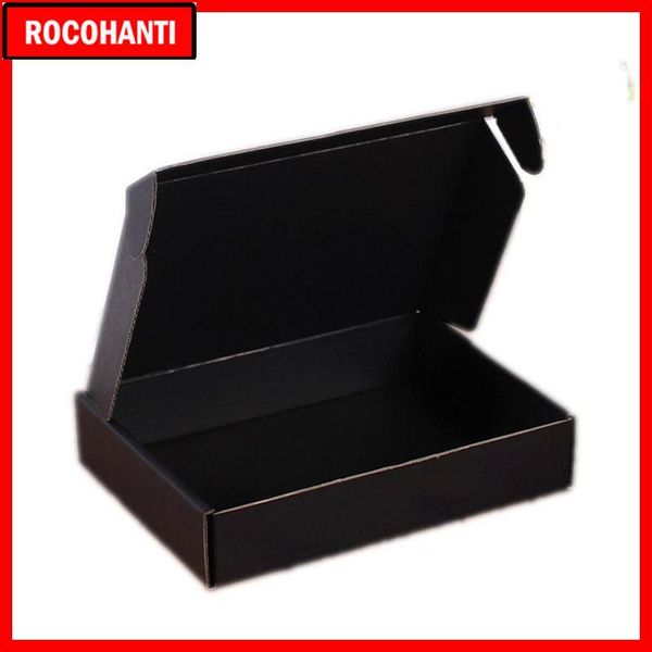 100x custom logo printed corrugated cardboard paper black shipping mailing box gift packing boxes
100x custom logo printed corrugated cardboard paper black shipping mailing box gift packing boxes