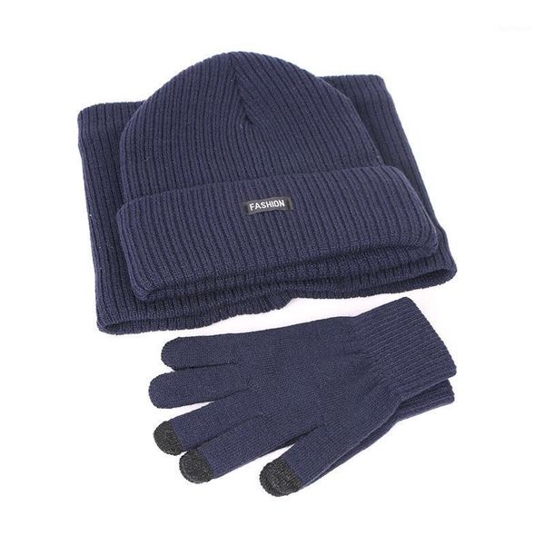 men's and women's knitted wool hat gloves neck three-piece set thickened velvet warm wool fashion ski hat1, Blue;gray
men's and women's knitted wool hat gloves neck three-piece set thickened velvet warm wool fashion ski hat1, Blue;gray