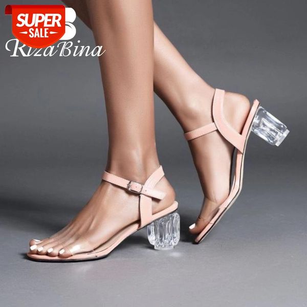rizabina women high heel sandals fashion buckle strap summer shoes women casual daily office lady party footwear size 34-43 #ov0f, Black
rizabina women high heel sandals fashion buckle strap summer shoes women casual daily office lady party footwear size 34-43 #ov0f, Black