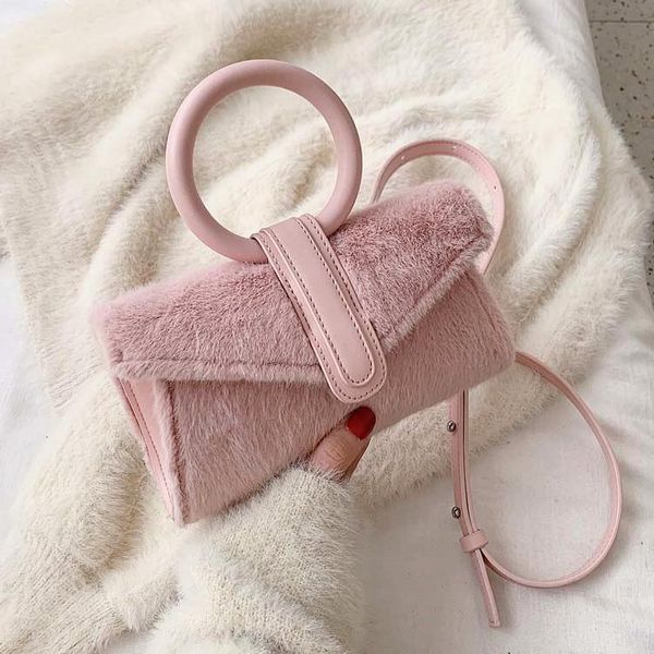 winter women warm cute plush handbags soild crossbody bag new fashion shoulder bags for waist packs
winter women warm cute plush handbags soild crossbody bag new fashion shoulder bags for waist packs