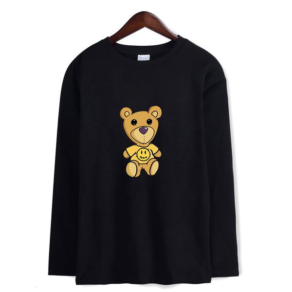 new justin bieber drew house teddy bear printing t shirt for men korean loose ins tide hooded sweatshirt t-shirt, White;black
new justin bieber drew house teddy bear printing t shirt for men korean loose ins tide hooded sweatshirt t-shirt, White;black