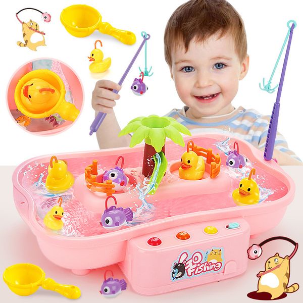 19.5*22*32cm fishing toys for kids rotating fish game plastic parent-child interactive table games hand-eye coordination toys 1018
19.5*22*32cm fishing toys for kids rotating fish game plastic parent-child interactive table games hand-eye coordination toys 1018