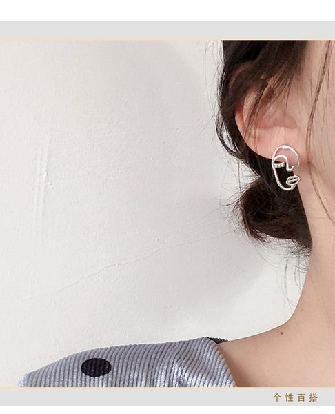 hoop & huggie 925 sterling silver port style design cold wind earrings face femininity for girl jewelry, Golden;silver
hoop & huggie 925 sterling silver port style design cold wind earrings face femininity for girl jewelry, Golden;silver