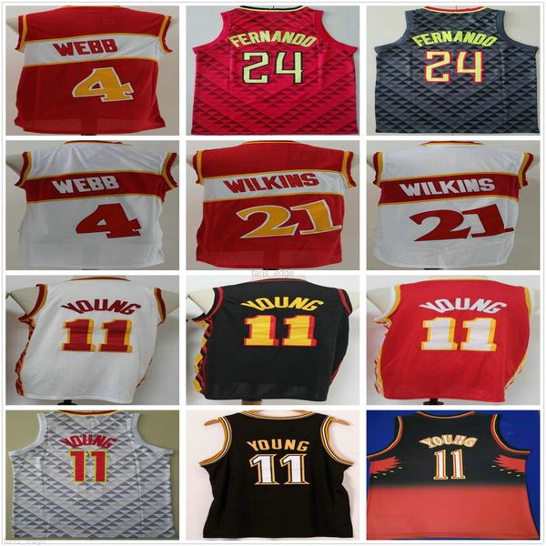 ncaa atlanta trae #11 young jersey 24 bruno fernando red white black retro vintage dominique 21 wilkins spud 4 webb hawks basketball jerseys, Black;red
ncaa atlanta trae #11 young jersey 24 bruno fernando red white black retro vintage dominique 21 wilkins spud 4 webb hawks basketball jerseys, Black;red