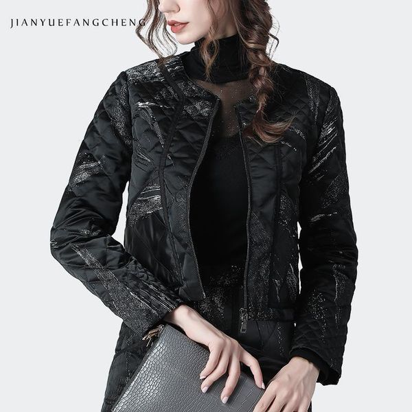 fashion women winter duck down jacket irregular silver lines printed black slim short puffer coats korean office ladies jackets1
fashion women winter duck down jacket irregular silver lines printed black slim short puffer coats korean office ladies jackets1