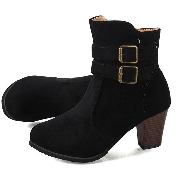 martin boots 2020 autumn and winter new thick heel women's shoes short tube women's boots belt buckle side zipper women, Black
martin boots 2020 autumn and winter new thick heel women's shoes short tube women's boots belt buckle side zipper women, Black