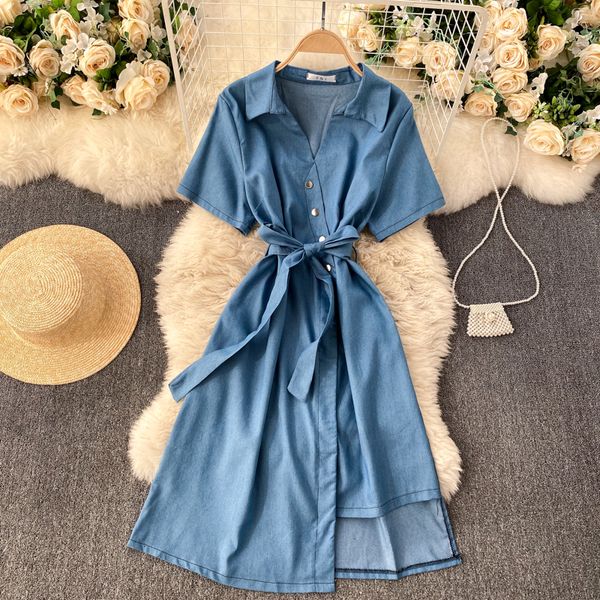 2021 new female singiny will see asymmetry fashion collar short line holiday dress solid iurd, Black;gray
2021 new female singiny will see asymmetry fashion collar short line holiday dress solid iurd, Black;gray