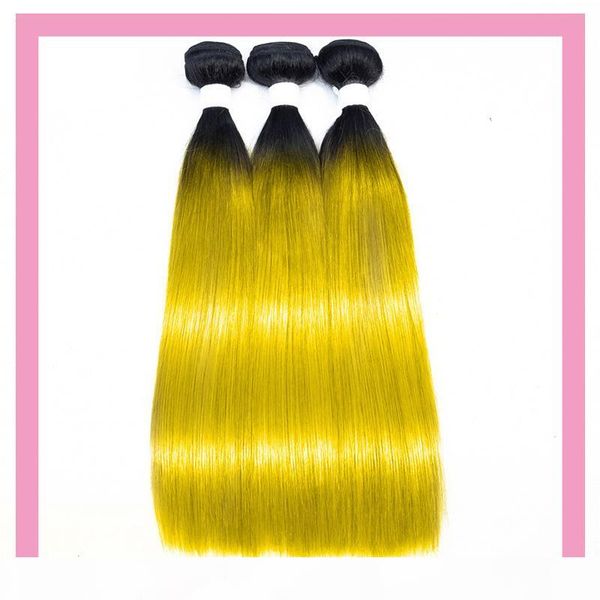 brazilian 1b yellow ombre color straight body wave 3 bundles shine 1b yellow three pieces hair extensions 8-28inch, Black
brazilian 1b yellow ombre color straight body wave 3 bundles shine 1b yellow three pieces hair extensions 8-28inch, Black