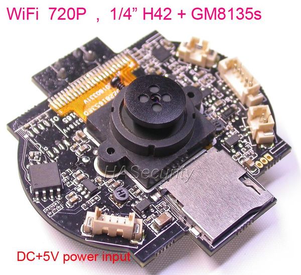 cameras button style head 3.7mm lens wifi 720p 1/4" h42 cmos image sensor + gm8135s ip camera cctv module pcb +tf slot +fpc antenna
cameras button style head 3.7mm lens wifi 720p 1/4" h42 cmos image sensor + gm8135s ip camera cctv module pcb +tf slot +fpc antenna