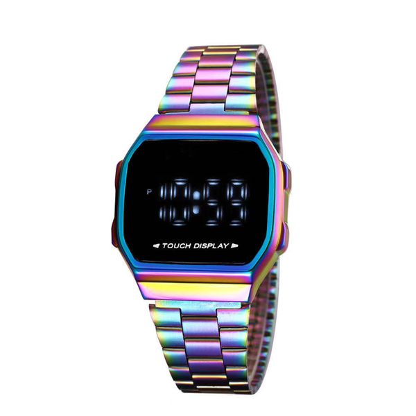 led digital watch royal oak iced out watch automatic touch screen waterproof and shockproof world time, Slivery;brown
led digital watch royal oak iced out watch automatic touch screen waterproof and shockproof world time, Slivery;brown