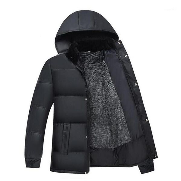 winter parka men's solid jacket 2021 new arrival thick warm coat long hooded jacket fur collar windproof padded coat fashion men1, Black
winter parka men's solid jacket 2021 new arrival thick warm coat long hooded jacket fur collar windproof padded coat fashion men1, Black