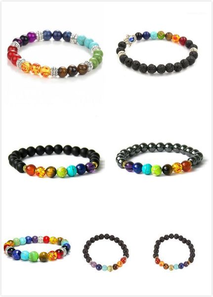7 chakra yoga bracelet healing heart therapy bracelet women men natural stone bead jewelry chakra prayer balance1, Golden;silver
7 chakra yoga bracelet healing heart therapy bracelet women men natural stone bead jewelry chakra prayer balance1, Golden;silver