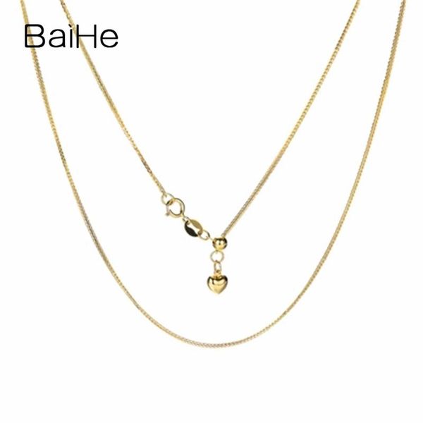 chains baihe solid 18k yellow gold engagement wedding bad trendy fine jewelry beautiful gift true chain necklaces, Silver
chains baihe solid 18k yellow gold engagement wedding bad trendy fine jewelry beautiful gift true chain necklaces, Silver