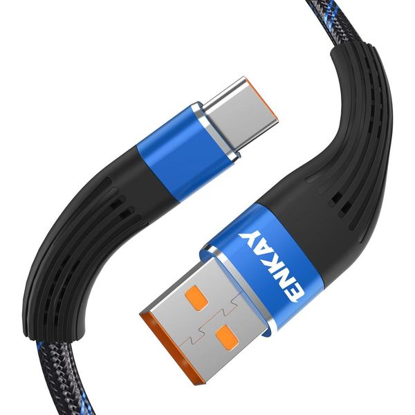 enkay enk-cb101 fishing net weaving usb to usb-c type-c data transfer charging cable
enkay enk-cb101 fishing net weaving usb to usb-c type-c data transfer charging cable