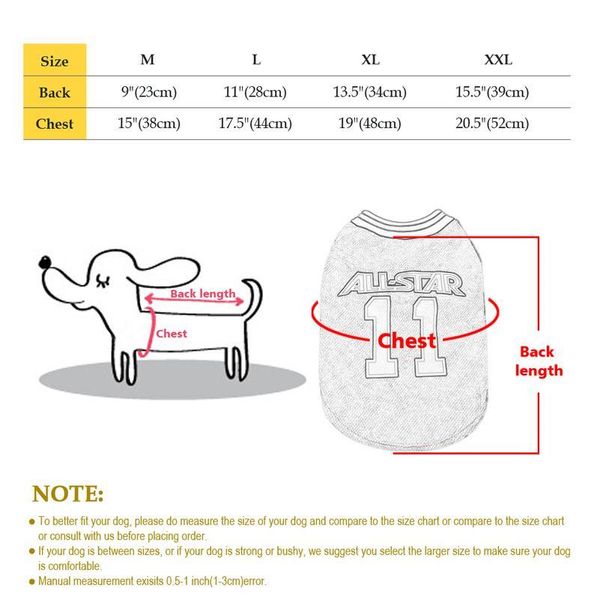 breathable cotten dog clothes soft puppy basketball tshirt vest summer shirt apparel pet clothing small medium dogs cat sqcnlo
breathable cotten dog clothes soft puppy basketball tshirt vest summer shirt apparel pet clothing small medium dogs cat sqcnlo