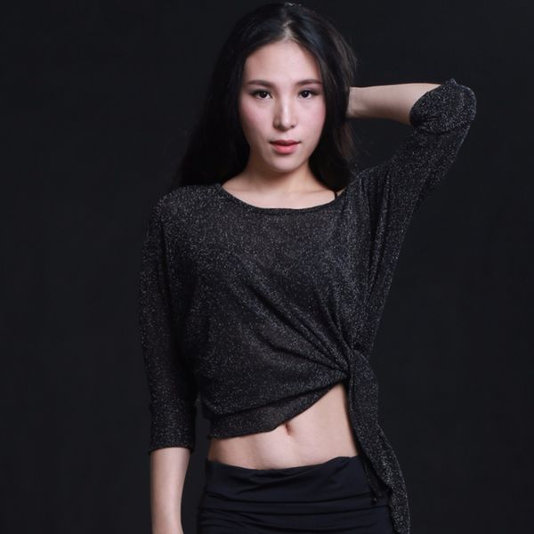 belly dance clothes for ladies more color good quality for chacha samba showing women ballroom dance shirts 30114, Black;red
belly dance clothes for ladies more color good quality for chacha samba showing women ballroom dance shirts 30114, Black;red