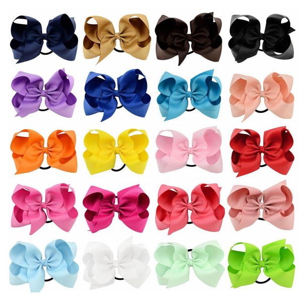 6 inch big hair bow boutique solid hairgrips hairbands bows with elastic hair bands ropes bowknot for girls accessories, Slivery;white
6 inch big hair bow boutique solid hairgrips hairbands bows with elastic hair bands ropes bowknot for girls accessories, Slivery;white