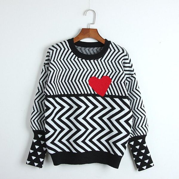 2021 female winter geometric sweaters standard heart liners long sleeve lovely pullovers mesh jumper p2032 fzos, White;black
2021 female winter geometric sweaters standard heart liners long sleeve lovely pullovers mesh jumper p2032 fzos, White;black