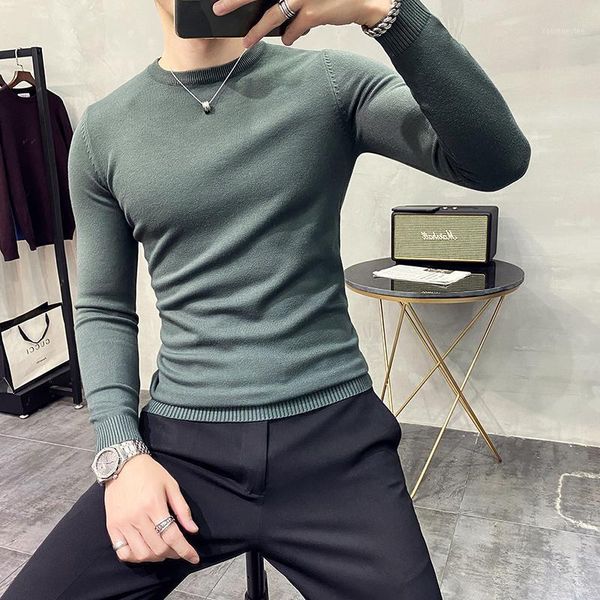 winter t-neck sweater men's korean slim pullover sweater business casual t-shirt solid color bottoming shirt1, White;black
winter t-neck sweater men's korean slim pullover sweater business casual t-shirt solid color bottoming shirt1, White;black