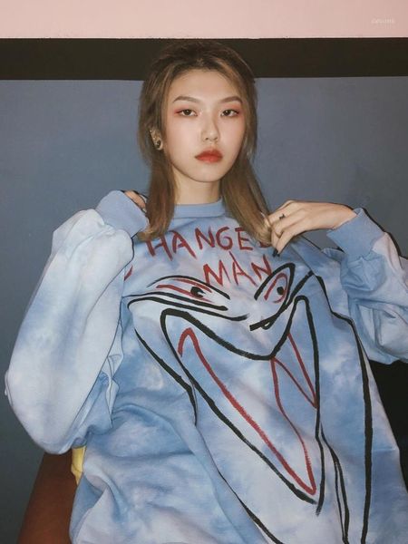 street style tie dye graffiti women's oversize loose casual hip hop students bf long sleeve sweatshirt hoodies1, Black
street style tie dye graffiti women's oversize loose casual hip hop students bf long sleeve sweatshirt hoodies1, Black