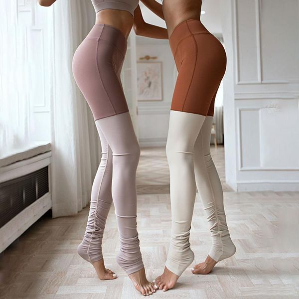 yoga outfits autumn winter high waist women patchwork pants sports training knitted tights gym leggings fitness workout step trousers, White;red
yoga outfits autumn winter high waist women patchwork pants sports training knitted tights gym leggings fitness workout step trousers, White;red