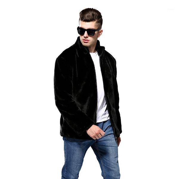men's fur & faux black men winter warm coat solid color velvet mink casual jacket collar plush leather plus size 4xl1
men's fur & faux black men winter warm coat solid color velvet mink casual jacket collar plush leather plus size 4xl1