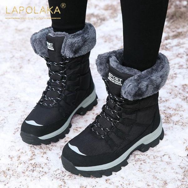 boots lapolaka arrivals platform comfortable snow woman shoes lace up non-slip ins dropship warm winter booties ladies1, Black
boots lapolaka arrivals platform comfortable snow woman shoes lace up non-slip ins dropship warm winter booties ladies1, Black
