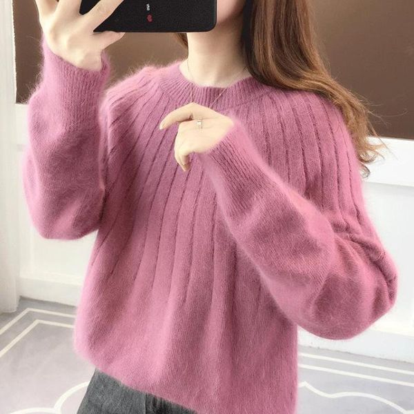women's sweaters o-neck collar women pullovers striped solid color full sleeve loose multicolor knitted casual female wild, White;black
women's sweaters o-neck collar women pullovers striped solid color full sleeve loose multicolor knitted casual female wild, White;black