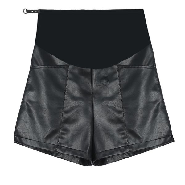 new winter pregnant women fashion pu leather abdominal pants black high waist wide leg belly shorts maternity empire trousers, White
new winter pregnant women fashion pu leather abdominal pants black high waist wide leg belly shorts maternity empire trousers, White