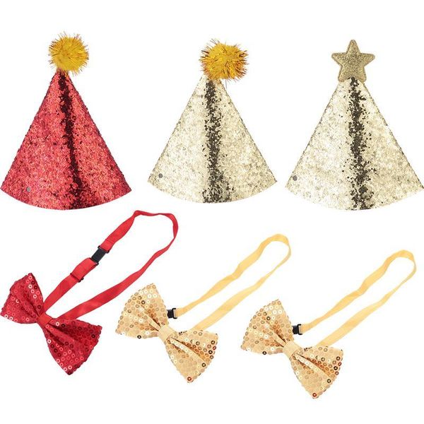 3 sets bowknot shape collar pet bow tie pet decorative costumes suit adjustable elastic rope bow tie and hat bbyrks lg2010
3 sets bowknot shape collar pet bow tie pet decorative costumes suit adjustable elastic rope bow tie and hat bbyrks lg2010