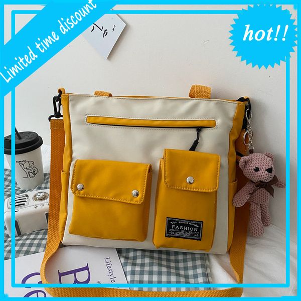 women 2020 new fashion large capacity simple tote bag student messenger net red leisure shoulder
women 2020 new fashion large capacity simple tote bag student messenger net red leisure shoulder