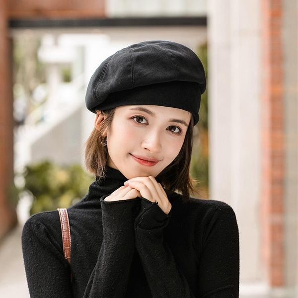 fashion new arrival women temperamental beret hat comfortable simple fresh vintage elegant wild trend cute berets 5 colors, Blue;gray
fashion new arrival women temperamental beret hat comfortable simple fresh vintage elegant wild trend cute berets 5 colors, Blue;gray