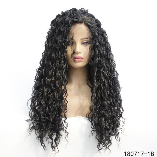 1b# color kinky curly synthetic lacefront wig 14~26 inches pelucas high temperature fiber lace front wigs 180717-1b, Black;brown
1b# color kinky curly synthetic lacefront wig 14~26 inches pelucas high temperature fiber lace front wigs 180717-1b, Black;brown