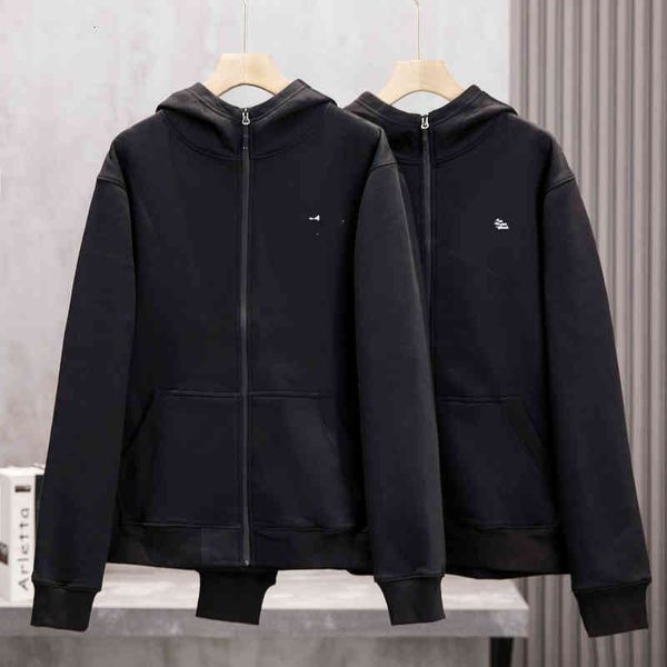 men's jackets clothing autumn and winter men's plush hooded mink thickened cardigan jacket 6384 q7i6, Black;brown